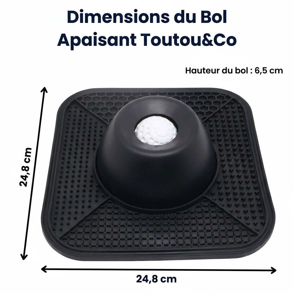 Bol Apaisant Toutou&Co - Apaisez enfin votre animal anxieux et hyperactif