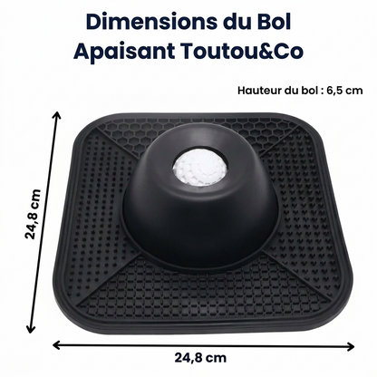 Bol Apaisant Toutou&Co - Apaisez enfin votre animal anxieux et hyperactif